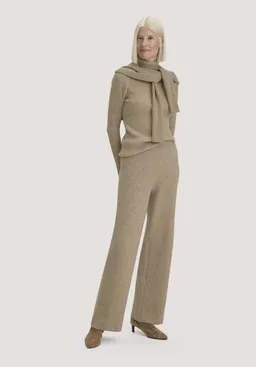 hessnatur hessnatur Strickhose Relaxed aus Bio-Baumwolle und recycelter Wolle – Produktbild 1 von 1