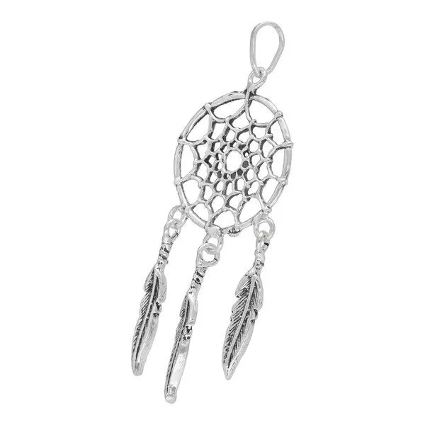 pakilia pakilia Silber Kette Traumfänger Fair-Trade und handmade – Produktbild 2 von 4