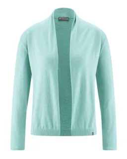 HempAge Hempage Damen vegan Strickjacke Mit Schalkragen Lake – Produktbild 1 von 1