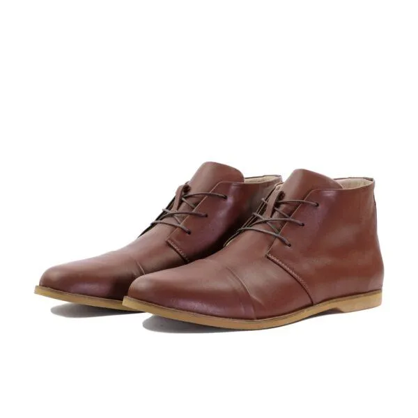 SORBAS SORBAS '87 Leder Boots Schnürschuhe, Auburn, – Produktbild 2 von 4
