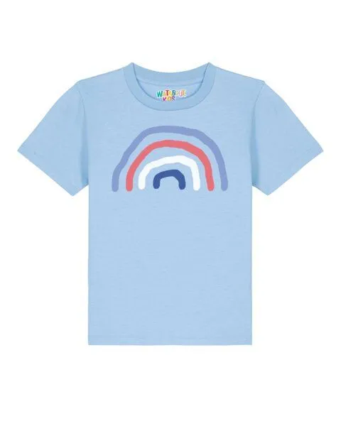 watabout.kids watabout.kids T-Shirt Kinder Regenbogen, Blue soul, – Produktbild 1 von 2