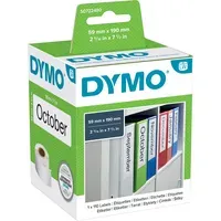 Dymo Dymo Thermo-Etiketten 59x190 Ordner breit (Inhalt 1 Rolle à 110 Etiketten) – Produktbild 3 von 4