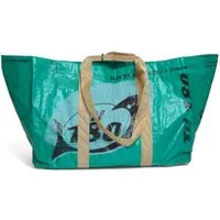 REFISHED fair fashion REFISHED fair fashion Tasche 'CARGO BAG' - upcycelte Fischfuttersäcke, #fish gruen-til, – Produktbild 1 von 1