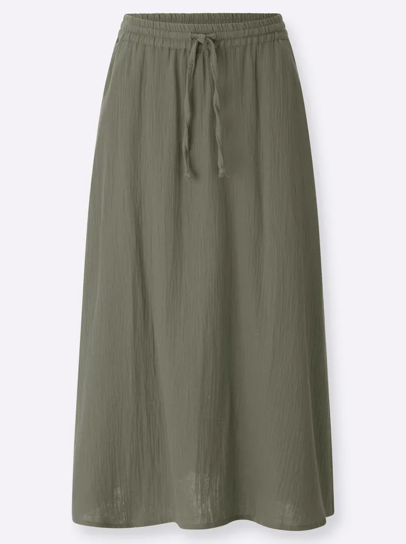 Witt Schlupfrock khaki, Khaki, – Produktbild 1 von 2