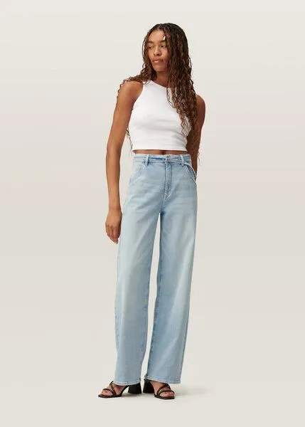 DAWN DAWN Jeans BLINK High Waist, Light blue, – Produktbild 6 von 6