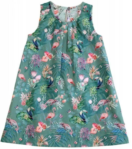 Enfant Terrible Enfant Terrible Wendekleid Blumen-Dschungel mint-salbei, Green, – Produktbild 2 von 4