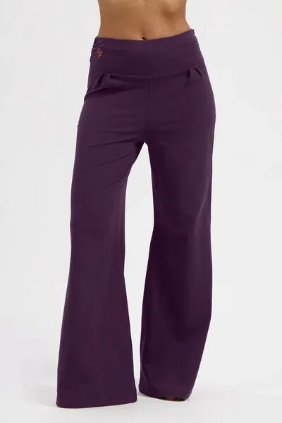 Urban Goddess Urban Goddess Maeve weite Yogahose mit Midwaist, Bloom (lila), – Produktbild 1 von 3