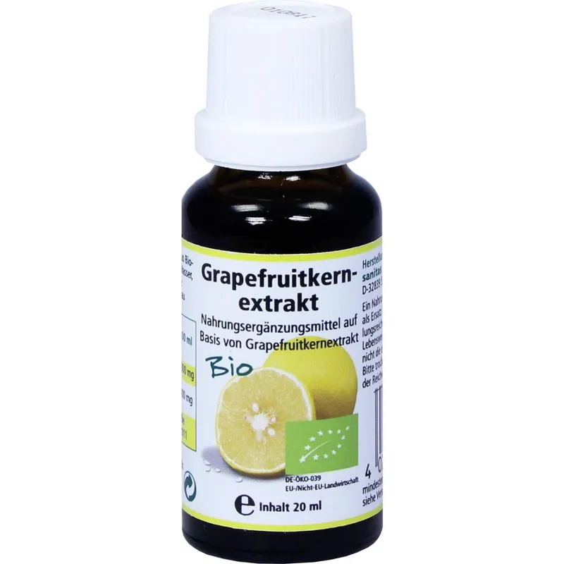 sanitas GRAPEFRUIT KERN Extrakt Bio Lösung 20 ml Lösung – Produktbild 1 von 1