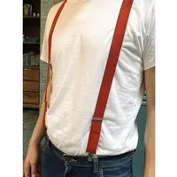 Kork Deko Kork-Deko Y-Hosenträger aus Kork - Rot – Produktbild 1 von 1