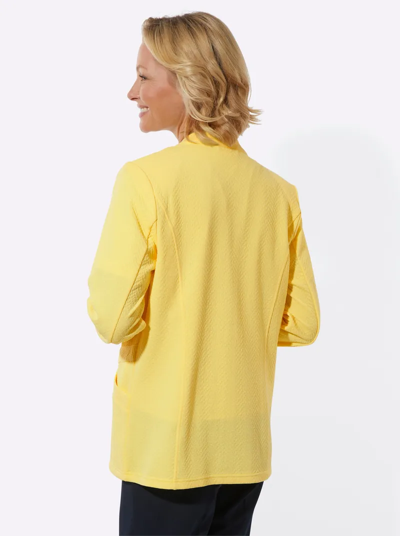Witt Jerseyblazer, Zitrone, – Produktbild 2 von 2