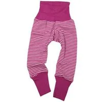 Cosilana Cosilana Baby Hose mit Bund kbT Schurwolle u Seide, Pink-geringelt, – Produktbild 1 von 1