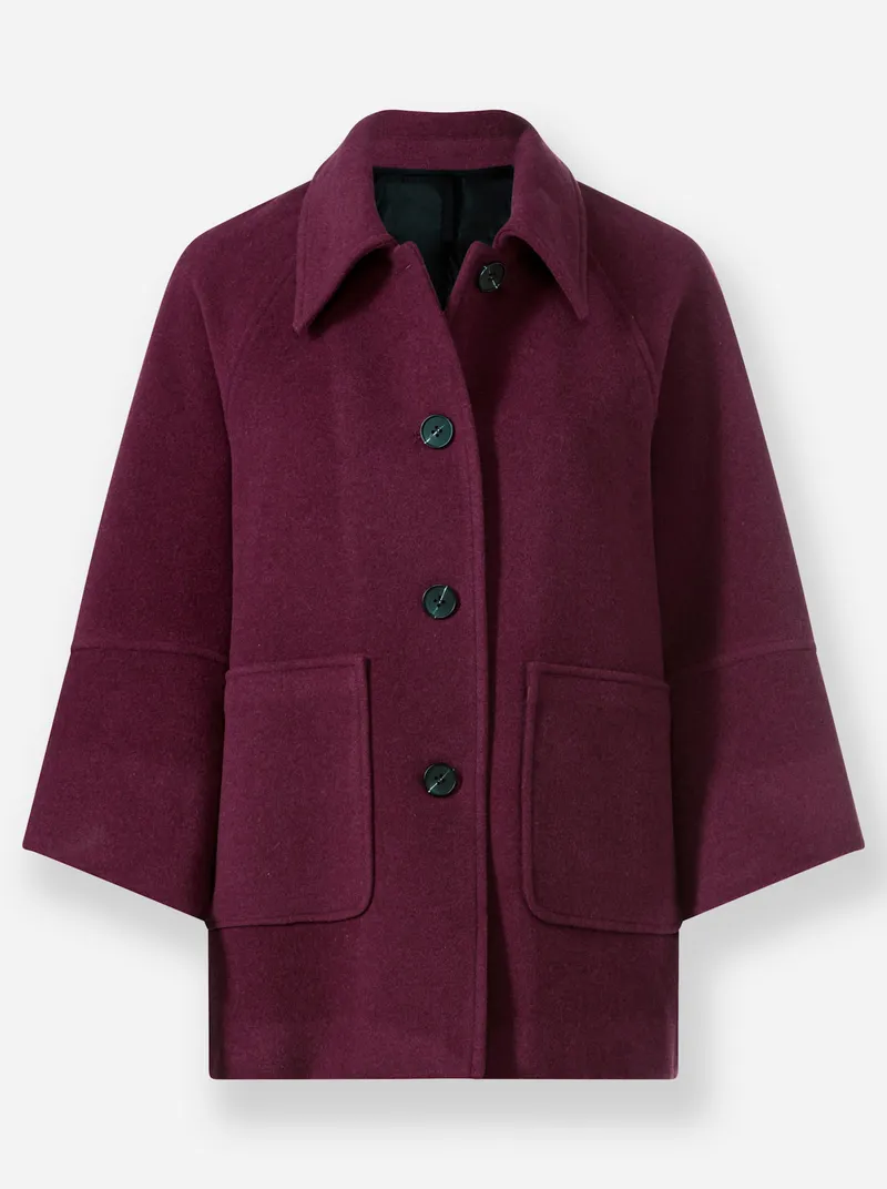 heine Jacke, Bordeaux, – Produktbild 1 von 2