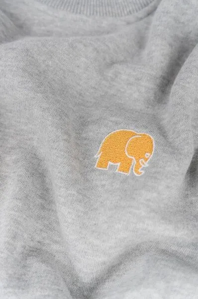 Trendsplant Trendsplant Organic Essential Sweatshirt Heather Grey, Grau, – Produktbild 4 von 4