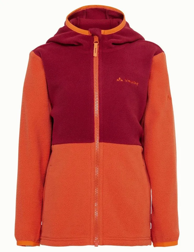 Vaude Vaude Fleecejacke Kids Pulex Hooded Jacket II, Hotchili, – Produktbild 1 von 3
