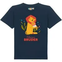 watabout kids watabout.kids T-Shirt Kinder Löwen Kleiner Bruder, French navy, – Produktbild 1 von 1