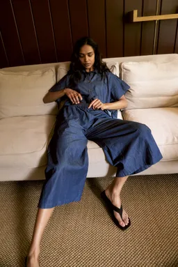 KOMODO KOMODO Damen vegan Culotte Dani Mittlere Wäsche Blau – Produktbild 1 von 1