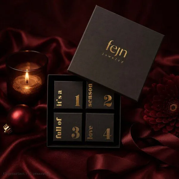 fejn jewelry fejn jewelry Schmuck-Adventskalender 'the sophisticated edition', Silber, – Produktbild 1 von 4