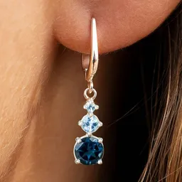 Spirit of Island Spirit of Island Silber Ohrringe | Blue Lagoon – Produktbild 1 von 1