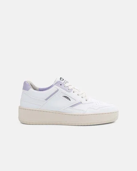 MoEa MoEa Sneakers Origin - White & Lila - Apple, Green, – Produktbild 1 von 4
