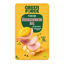 GREENFORCE Veganer Aufschnitt Kochschinken Art, 70g – Produktbild 1 von 1