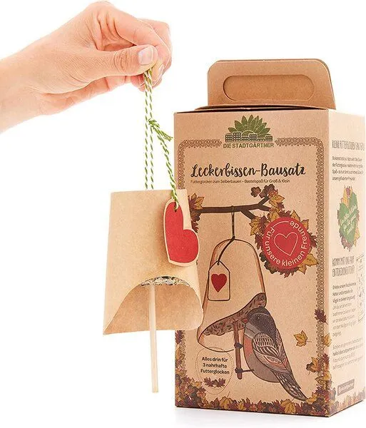 Die Stadtgärtner Die Stadtgärtner Futterglocken für drei Meisenknödel – Produktbild 2 von 4