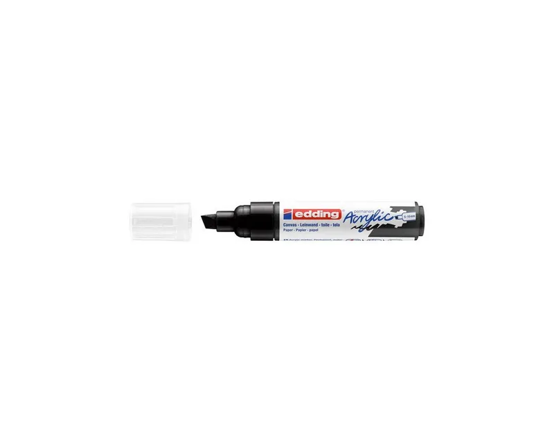 Edding Edding Acrylmarker "Acrylic 5000" Keilspitze, Schwarz, – Produktbild 2 von 2