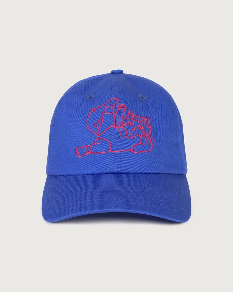 thinking mu Thinking MU Herren vegan Cap Meowrobics Blau, Blau, – Produktbild 1 von 2