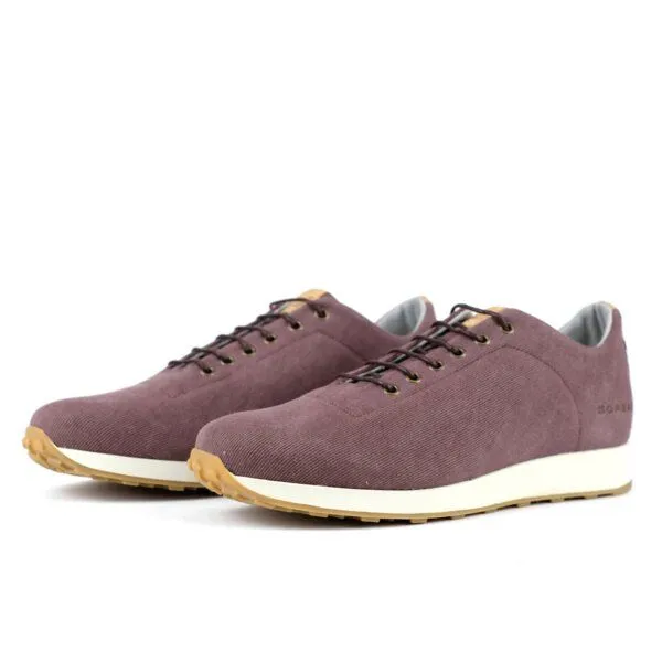 SORBAS SORBAS '45 Sneaker aus Baumwolle, Grape (rot), – Produktbild 1 von 4