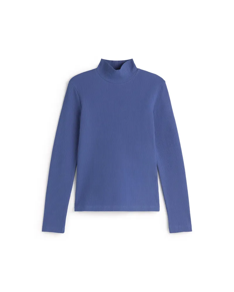 thinking mu Rip Longsleeve Modell: Aine GOTS, Delft blue, – Produktbild 1 von 4
