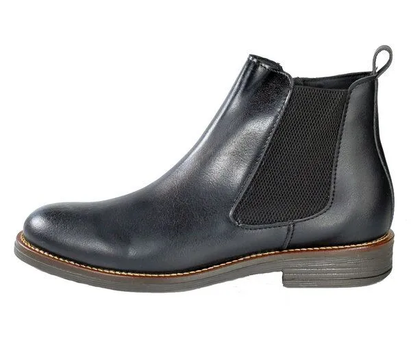 Fairticken Fairticken GAGROA vegane Chelsea Stiefeletten Unisex ( MF), Schwarz, – Produktbild 3 von 4
