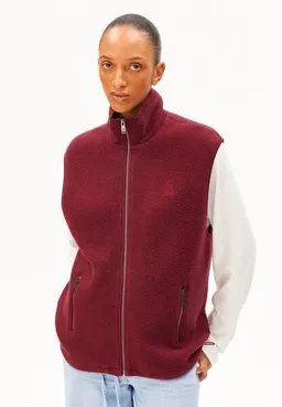ARMEDANGELS ARMEDANGELS COTTON FLEECE Damen Weste aus Bio-Baumwolle – Produktbild 1 von 1