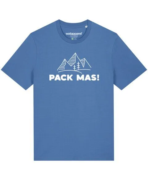 watapparel watapparel T-Shirt Unisex Pack mas!, Bright blue, – Produktbild 1 von 3