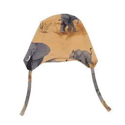 Walkiddy Walkiddy Nachhaltige Elephant Family Mütze - Orange, Allergikerfreundlich und Umweltschonend – GOTS zertifiziert – Produktbild 1 von 1