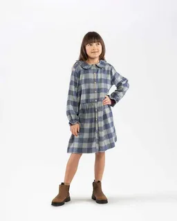 MATONA Matona Weiches Flannelkleid für Kinder aus Tencel und Bio-Baumwolle / Flannel Collar Dress – Produktbild 1 von 1