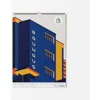 Photocircle Photocircle Bauhaus Tribute Wandkalender 2027 mit retro Designpostern von Bo Lundberg – Produktbild 1 von 1