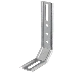Alberts ALBERTS Verstellwinkel, geprägt, mit Langloch, sendzimirverzinkt, 50/30/110/32 mm – Produktbild 1 von 1