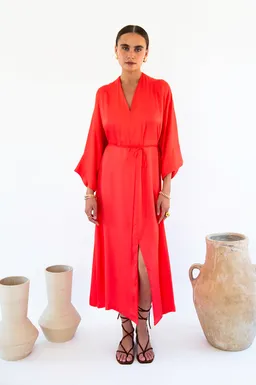 Neu Nomads Neu Nomads Damen vegan Kleid Carmen Coral – Produktbild 1 von 1