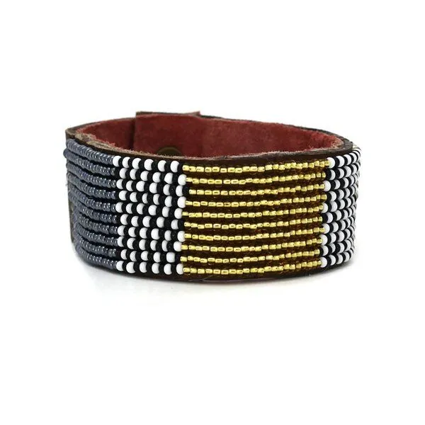 Swahili Coast Swahili Coast Perlenarmband & Armreif - ATLAS, Metallic (gold), – Produktbild 2 von 2
