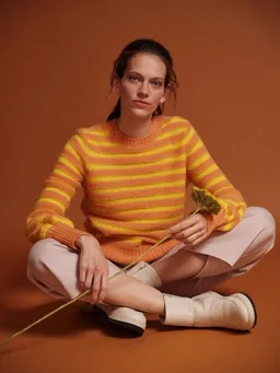 LANIUS LANIUS Streifenpullover aus Alpakawolle – Produktbild 1 von 1