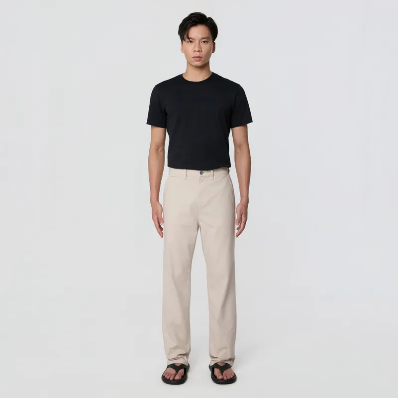 DAWN DAWN Chino-Hose ELYSIAN Paper Touch Twill Sand Stone – Produktbild 1 von 3