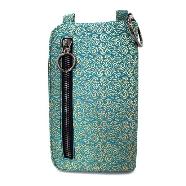 Seegarn Seegarn-Täschle / 2in1 Handy-Tasche und Geldbeutel (MB24), K1 - kette silber, – Produktbild 3 von 5