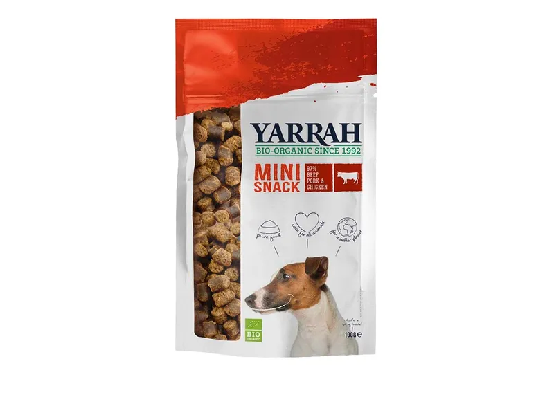 Yarrah YARRAH Bio-Hunde-Mini-Leckerlies, 100 g – Produktbild 1 von 1