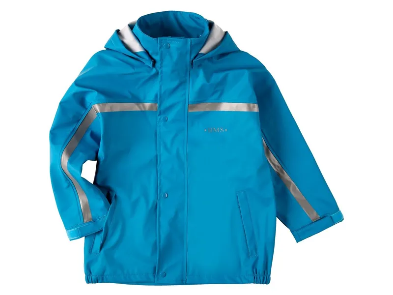 BMS BMS Kinder Buddeljacke und Regenjacke Räuberwald SoftSkin hellblau Gr.98, Blau, – Produktbild 1 von 2