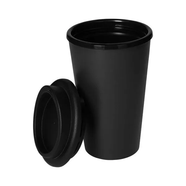 elasto elasto To-Go-Kaffeebecher 350 ml – Doppelwandig, Schiefer, – Produktbild 2 von 4