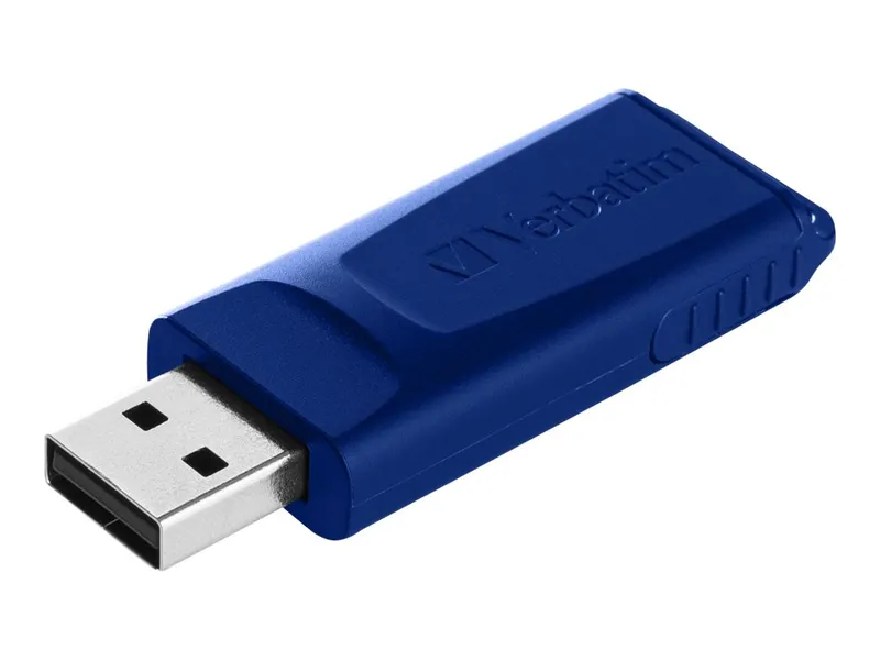 Verbatim Verbatim USB-Stick "Store'n'go Slider" USB 2.0, 16 GB rot, blau, grün, 3 Stk. – Produktbild 4 von 6