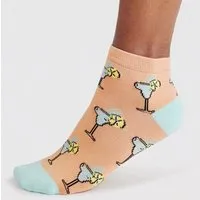 Thought Thought Sneaker-Socken Dixie Cocktail Tangerine Orange – Produktbild 1 von 1
