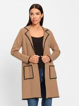 heine heine Strickjacke Strickmantel Langarm Feinstrick – Produktbild 1 von 1