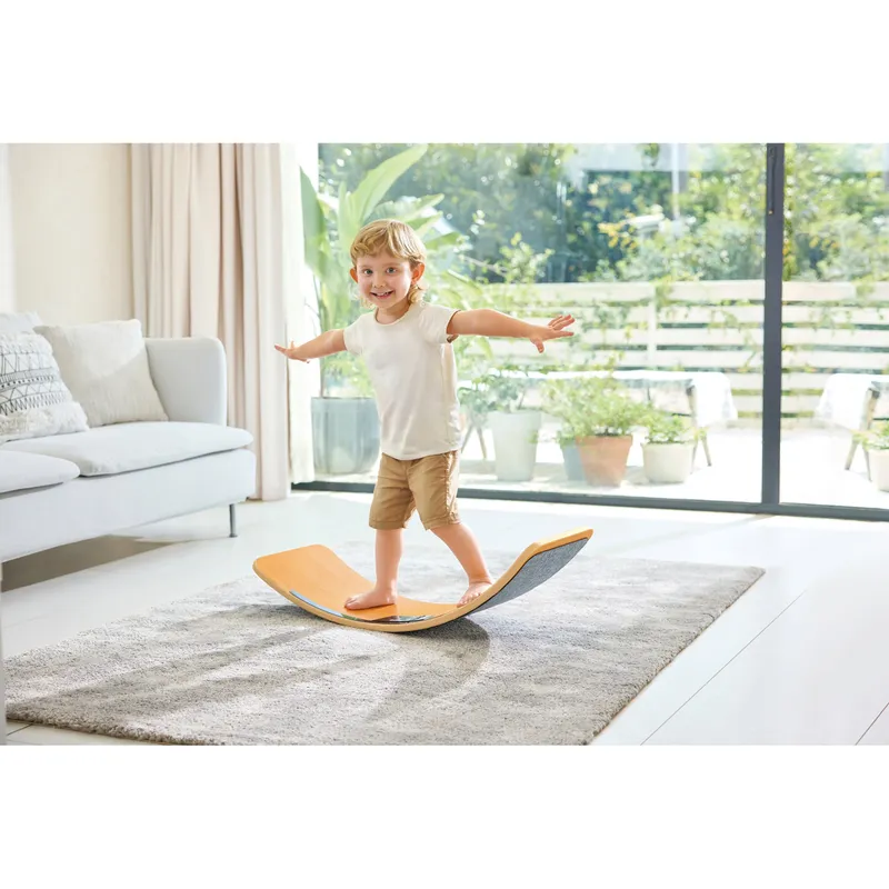 Hape Hape Intelligent. Balance Board, Braun, – Produktbild 2 von 3