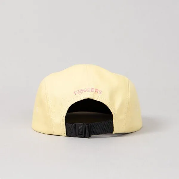 Fyngers Fyngers Five Panel Cap aus Biobaumwolle ROCK´n´ROLL, Butter, – Produktbild 4 von 4