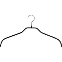 MAWA MAWA Kleiderbügel Silhouette F aus Metall - Set aus 10 Bügeln, Schwarz, – Produktbild 1 von 1